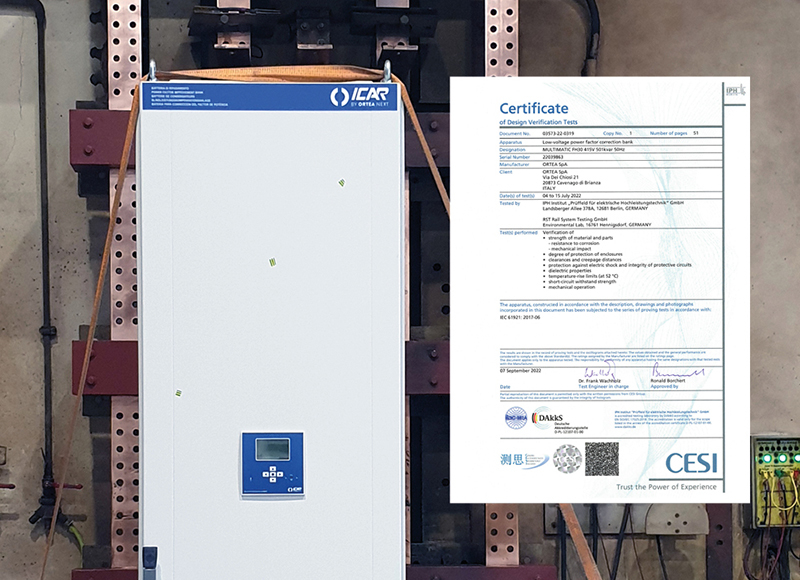 CERTIFICACIÓN CESI-KEMA LABS PARA MULTIMATIC FH30