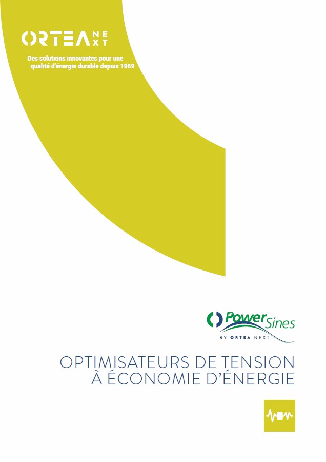 OPTIMISATEURS DE TENSION À ÉCONOMIE D’ÉNERGIE