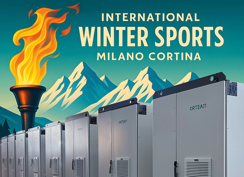 ORTEA AT MILANO-CORTINA 2026: ISOLATION TRANSFORMERS FOR POWER QUALITY AT OLYMPIC SITES ORTEA AT MILANO-CORTINA 2026: ISOLATION TRANSFORMERS FOR POWER QUALITY AT OLYMPIC SITES