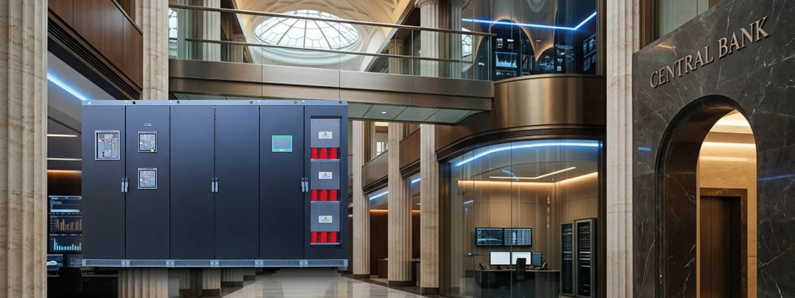 VOLTAGE STABILISATION FOR BANKING INFRASTRUCTURE IN AREAS WITH UNSTABLE GRIDS