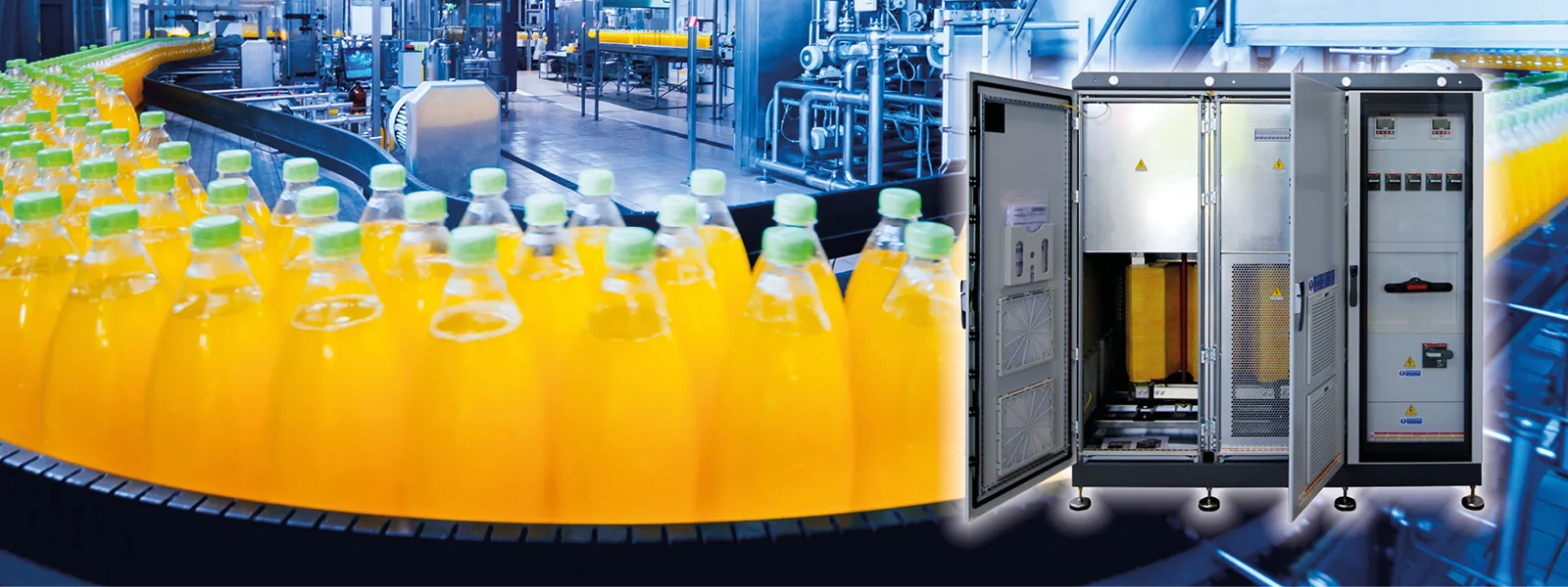 Transformer for bottling line in Latin America