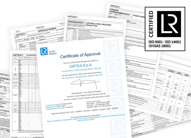 QUALITÀ CERTIFICATA