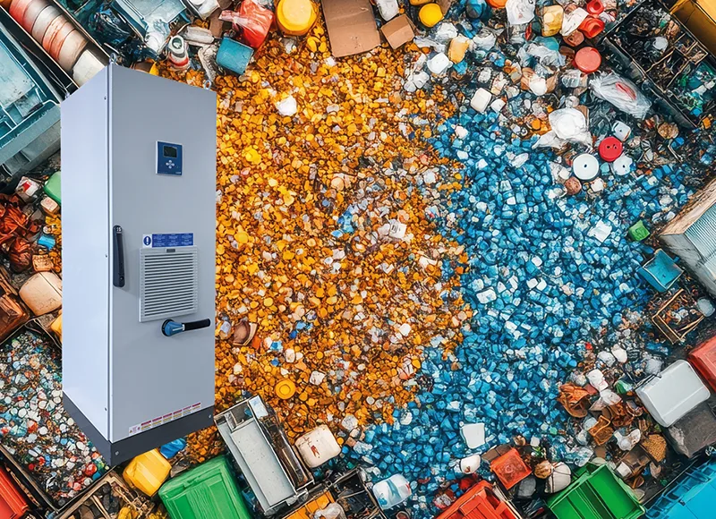 AUTOMATIC POWER FACTOR CORRECTION SOLUTION FOR THE WASTE TREATMENT SECTOR