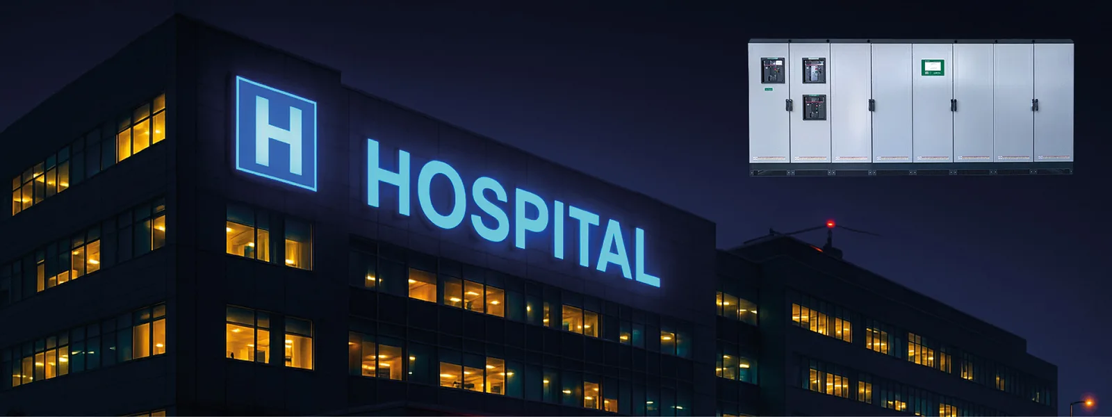 2 STABILISATEURS DE TENSION POUR UN HÔPITAL EN ASIE CENTRALE