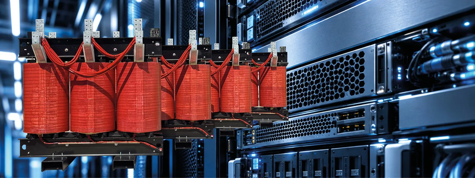 DZN0 K9 1250 KVA TRANSFORMERS WITH INTERLEAVED CORE FOR DATA CENTRES