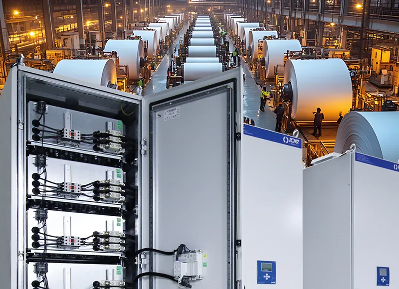 MULTIMATIC FV SERIES FOR PAPER MILLS WITH HIGH HARMONIC DISTORTION