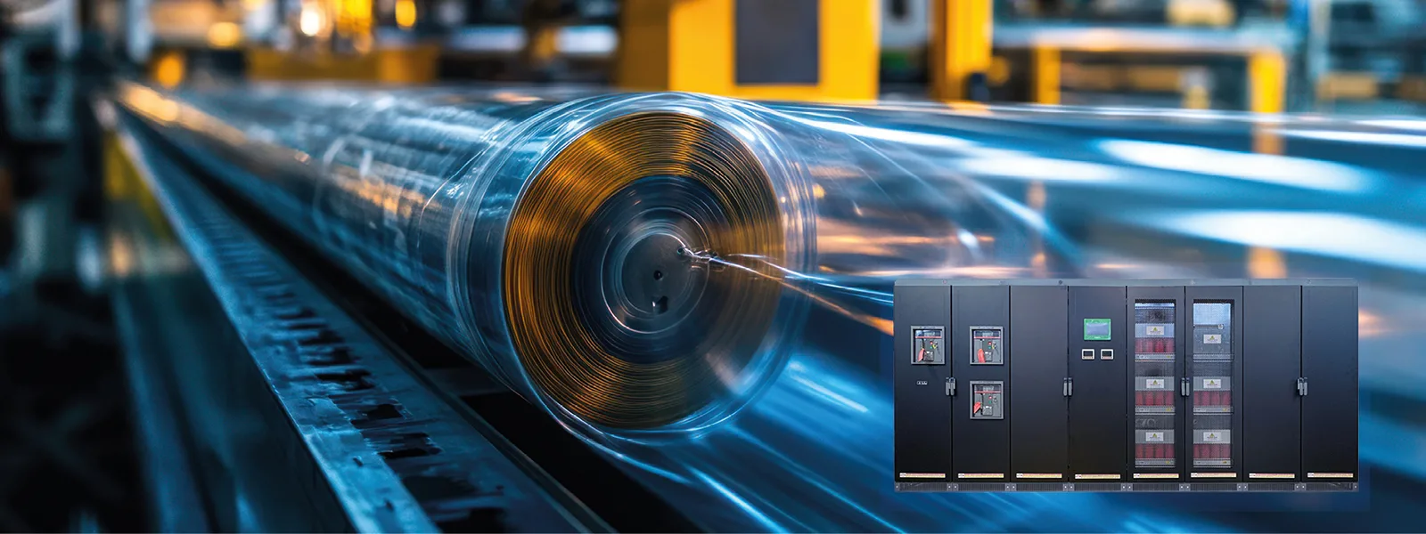 OXYGEN ZERO TO SOLVE VOLTAGE MICRO-INTERRUPTIONS IN A PLASTIC FILM PRODUCTION PLANT