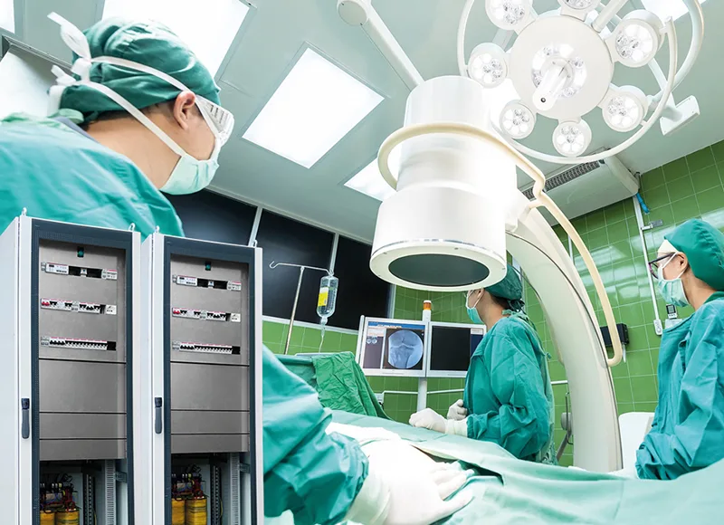 QUADRI ELETTRICI MEDICALI ISME CON SISTEMA IT-M E TRASFORMATORE DI ISOLAMENTO