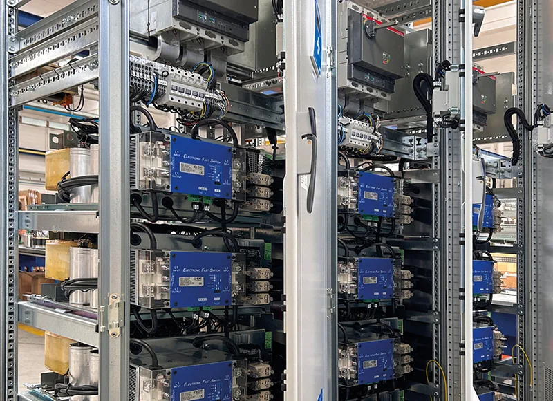 CUSTOMISED POWER FACTOR CORRECTION FOR TEST BENCHES