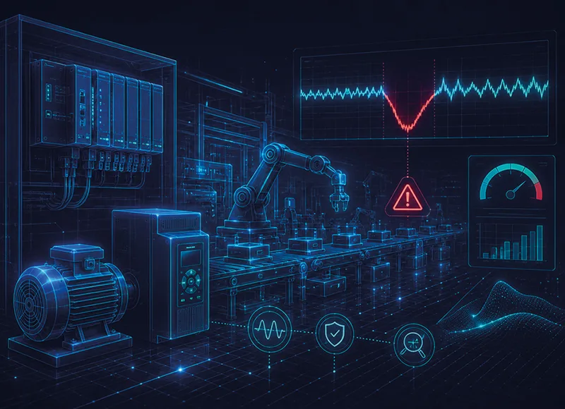PLCs AND DRIVES: HOW TO PREVENT LINE STOPPAGES CAUSED BY VOLTAGE SAGS