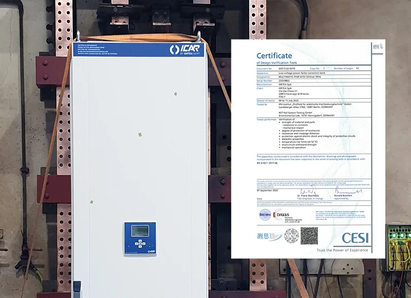 CERTIFICATION CESI-KEMA LABS POUR MULTIMATIC FH30